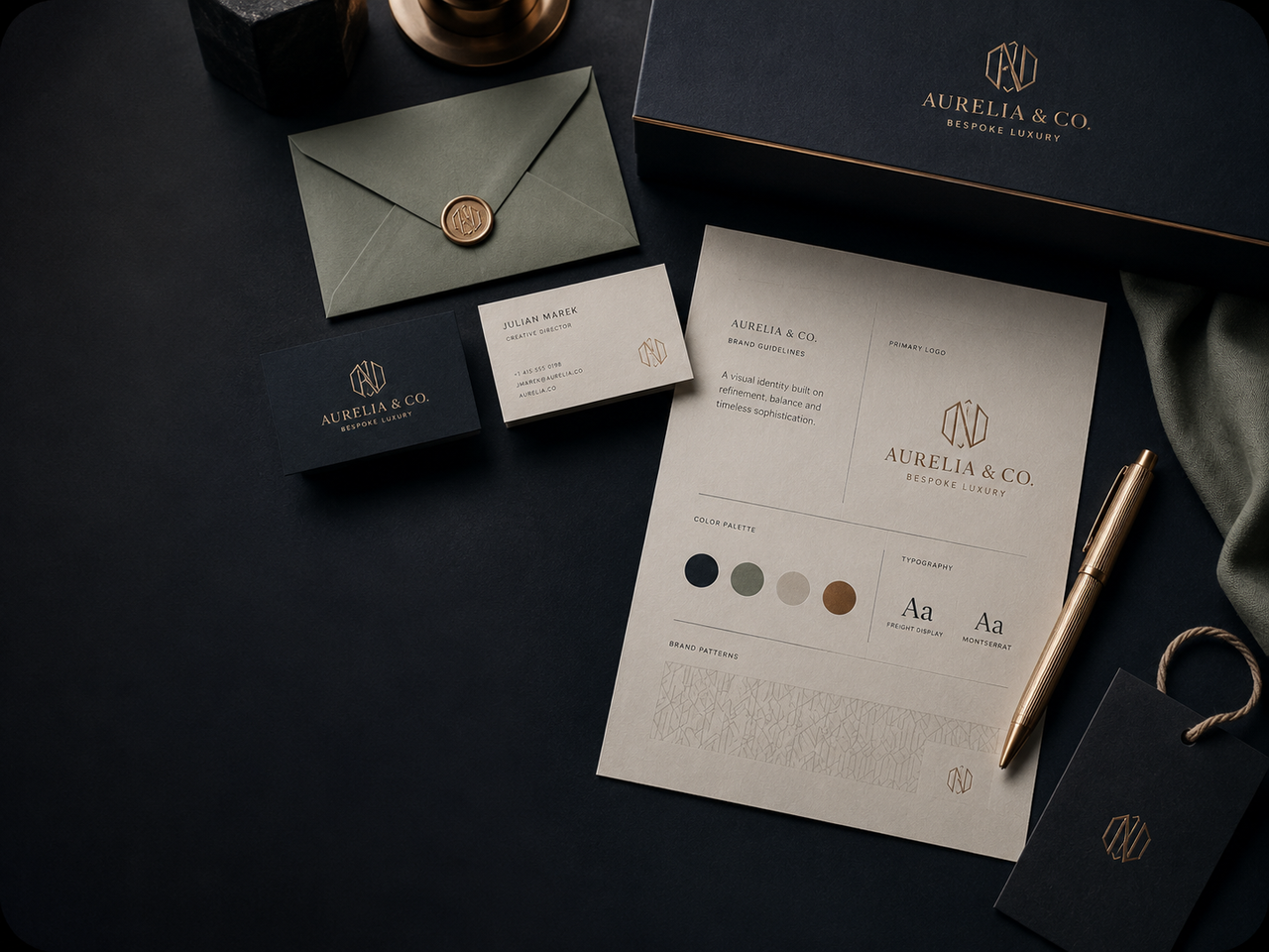 Branding project showcase